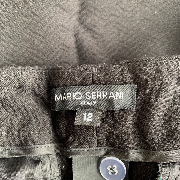 Dress pants ankle length black textured size 12 - Picture 6 of 6